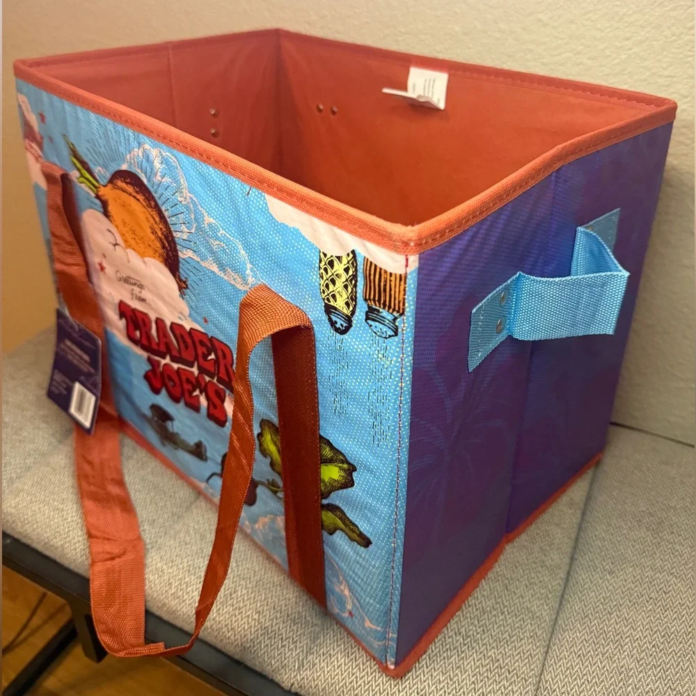 Trader Joe's Stand-Up Collapsible Grocery Tote Bag - Picture 5 of 15